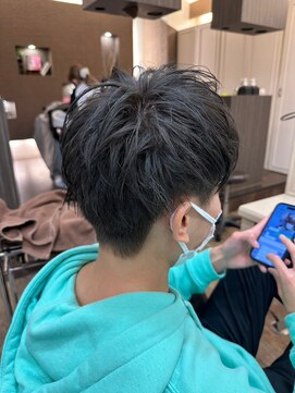 ベルプロッドバイアルター 千葉(bel. prod by aL-ter) 【bel.高野】マッシュパーマ/波巻き/ハイライト/束感[千葉駅]