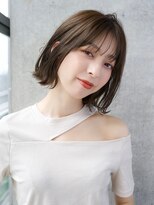 エインアンリー 表参道(AIN.ANLY.)&nbsp;前髪あり外はねボブ20代30代40代【AIN.表参道】川原大地