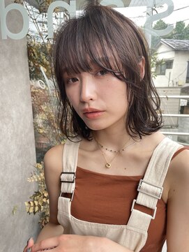 サンド 表参道(sand) ショートボブパーマ20代30代40代イヤリングカラー大人可愛い