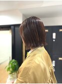 切りっぱなしボブ