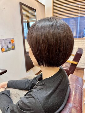 ヘアー グリーン(hair green) ミニボブショートボブ【30代/40代/50代/百合ヶ丘】