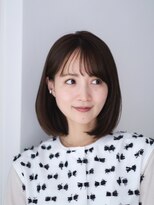 ガーデンヨコハマエスト(GARDEN YOKOHAMA est)&nbsp;レイヤーボブ　切りっぱなしボブ　丸型　卵型　髪質改善