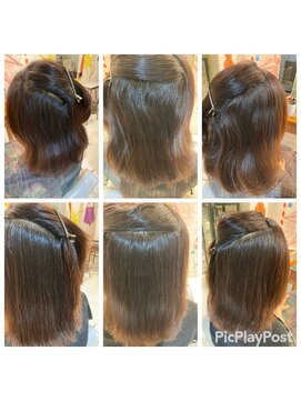 ハロー  三軒茶屋(hair Hello) ミディアム縮毛矯正