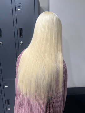 ベレーザ 渋谷(BELEZA) 10283ブロンドホワイトアッシュウルフレイヤーロングワンカール