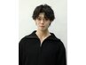 【メンズ】カット＋波巻きorツイストスパイラルパーマ＋TR ￥10900
