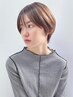 【柳田指名限定】前髪カット+透明感カラー+ミルボントリートメント【浦和】
