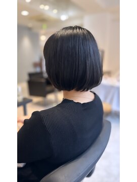 オルメント 天満 南森町(ORL'MENT) 透明感♪【髪質改善】20代30代40代内巻き艶感ショートボブ小顔