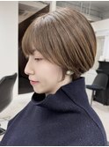 丸み大人ショートボブ【博多ショート】