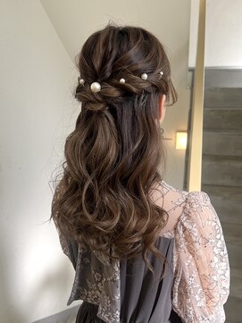 シキ(SIKI) 【yuu】ハーフアップ