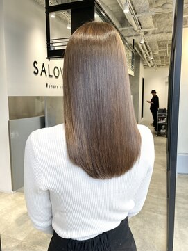 サロウィン 池袋(SALOWIN) 透明感ブラウンベージュ × ブリーチなし × 髪質改善 #312