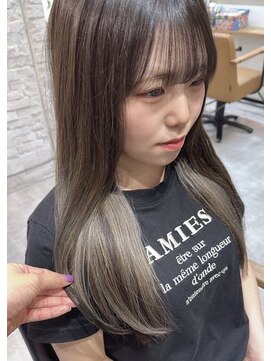 ヒルズヘッドスパサロン(hill's head spa salon) 【インナーカラー＊グレージュ】