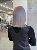 ミルクティーベージュハイトーンカラーケアブリーチ