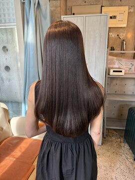 カシュカシュ(cache cache) 髪質改善酸性ストレート縮毛矯正用賀