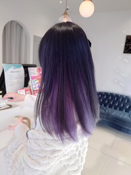 ルクール ヘアー プレジー(Le Coeur HAIR Plaisir) 濃いめラベンダー×ペールラベンダー