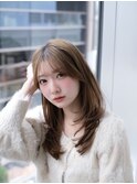 レイヤーカット／ナチュラル／モテ髪/銀座/ロングレイヤー