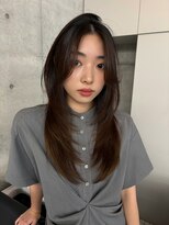 キーチェ 梅田中崎町(keych)&nbsp;レイヤーカット/透明感カラー/ミディアム/大阪梅田/中崎町
