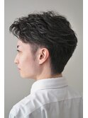 シルエット最強横顔イケメンフェザーショート/フェザーパーマ