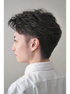 ヨシザワインク プレミアム 横浜 桜木町店(YOSHIZAWA Inc. PREMIUM) シルエット最強横顔イケメンフェザーショート/フェザーパーマ