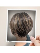 イストワール(Histoire)&nbsp;大人女性におすすめ。。立体感ショート×ハイライトスタイル