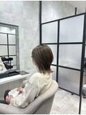 白髪ぼかし/脱白髪染め/脱白髪染めハイライト/透明感