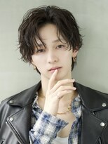 エイド 本店(aid)&nbsp;波巻きスパイラルソフトツイストラウンドマッシュセンターパート