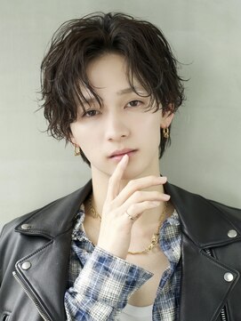 エイド 本店(aid) 波巻きスパイラルソフトツイストラウンドマッシュセンターパート