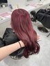 ケアブリーチ付きWカラー＋髪質改善トリートメント ￥20900