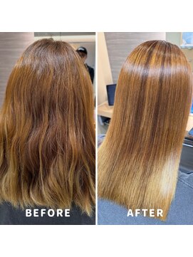 アース 渋谷店(HAIR&MAKE EARTH) 美髪ストレート