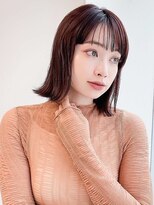 コードライン 三島店(CODE.LINE) 《CODE.LINE》暖色エアリーボブ