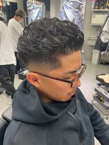 MEN'S DAMDEE TOKYO 柏店【ダムディー】バーバー/フェード/メンズパーマ/理容室/眉毛&nbsp;ニュアンスパーマ/ニュアンスウルフ/スペインカール[柏/理容室]