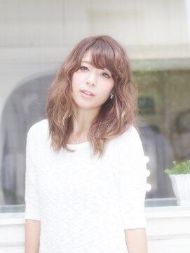 ヘアメイク フレンシア(hair make flencia) 外国人風シフォンパーマ