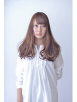 イグレックビス(igrek bis)&nbsp;IGREKBISジグザグバング×ブルージュ×3Ｄカラー×ミニマムボブ