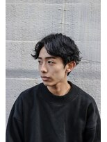 グルーマーズトウキョウ(GROOMER/S TOKYO)&nbsp;センターパート【HOMME HAIR ZERO伊藤】