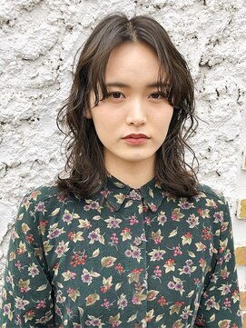 ノラ ヘアーサロン(NORA HAIR SALON) 【小杉拓馬】ナチュラルウルフカット&パーマ