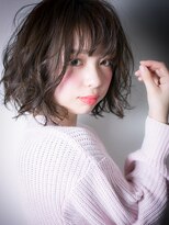 カバーヘア イヴ 戸頭店(COVER HAIR EVE) 大人かわいい♪無造作カールの重軽ふわミディw戸頭20代30代40代