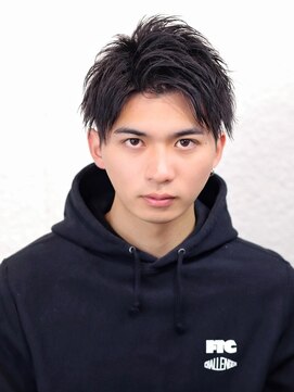 リップス 池袋(LIPPS) 黒髪短髪が最強！【オールアップショート】