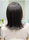 切りっぱなし外はねロブ【dimanche自由が丘】