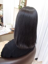コアフィールフィス(COIFFURE fils) 《見附 今町》黒髪 セミロング