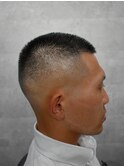 坊主フェード