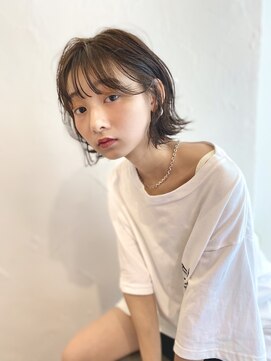 コハクビューティ(COHAKU beauty) 脱力系『チルボブ』人気でると思うよ【こなれヘア ルーズヘア】