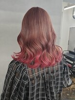 アドラ(ADLLA)&nbsp;ピンク裾カラー