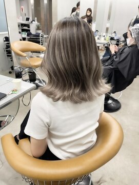 サイン 表参道(SIGN) カット+バレイヤージュカラー