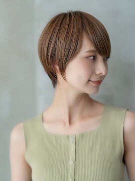 ケアリー 武蔵小杉(Carelly) 大人かわいい前髪セシルカットココアブラウンフリンジウェーブ