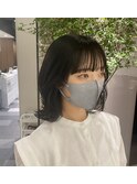 小顔ミディアムレイヤー[K-two名古屋/栄町/矢場町]［髪質改善］