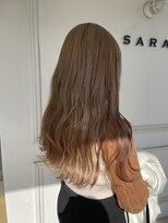 サラ ビューティー サイト 古賀店(SARA Beauty Sight) ブロンドベージュ/透明感カラー