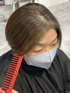 GBG 自由が丘 *After→Before*右スワイプ【白髪ぼかしベージュ】[30代40代50代