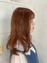 エム(EM)&nbsp;ダブルカラーオレンジベージュカラーケアブリーチ韓国ハイトーン