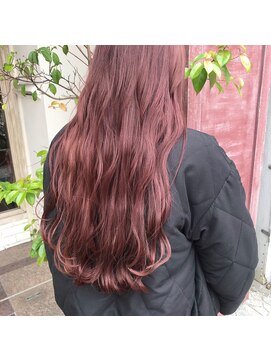ボアップ(boappu) いハイトーンカラー#ピンクカラー#髪質改善#トリートメント