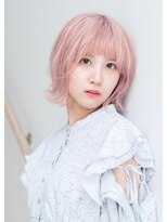 ベジット 町田店(Bejitto)&nbsp;ピンクベージュ/外ハネ/ボブ