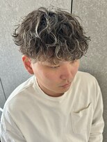 ニアウ 太田店(Niau)&nbsp;メンズパーマ波巻きスパイラルパーマツイストスパイラルパーマ
